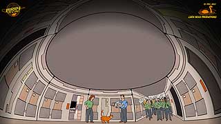 Larry Cat In Space promo art